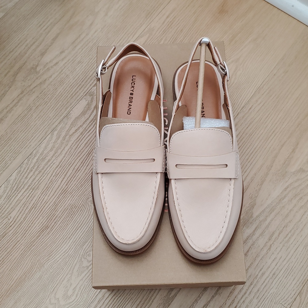 LUCKY BRAND Liyanna Slingback Loafer Shoes Women's Size 8 - New in Box